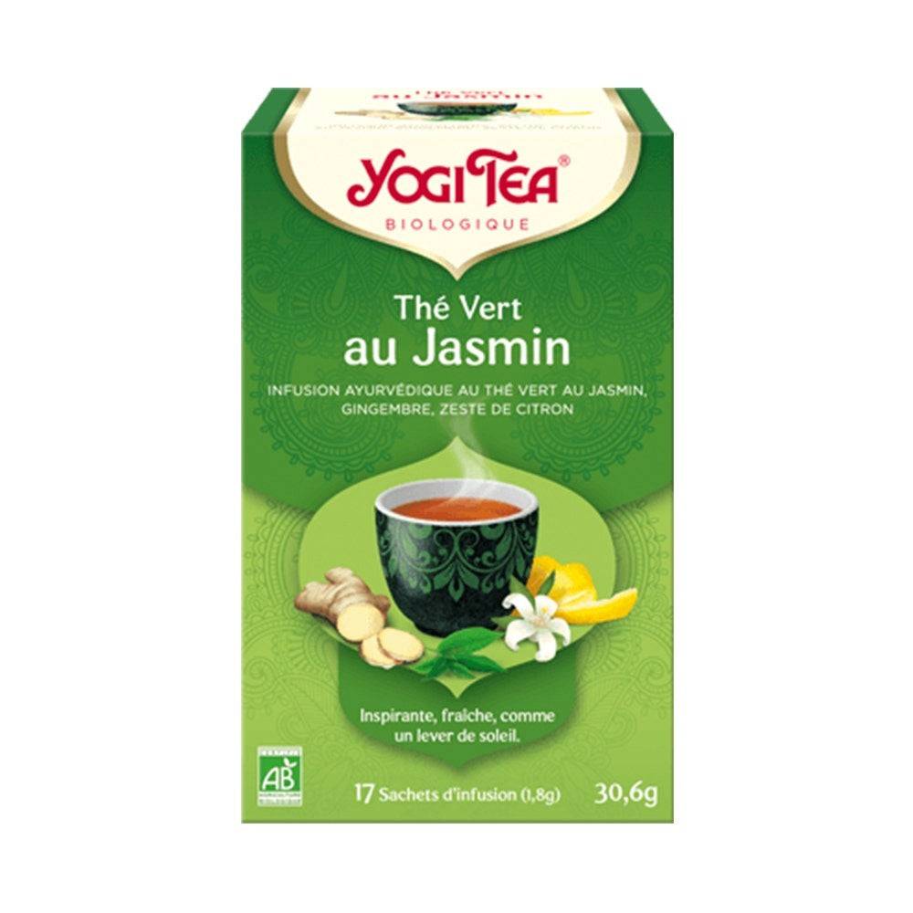 Yogi Tea Grönt te med jasmin 17 påsar