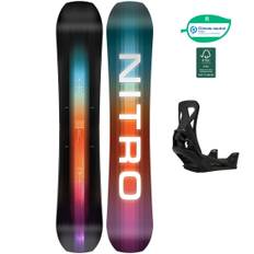 Nitro Snowboardpaket - Team 162 + Burton Step On L