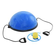 Bosu bold / Balance bold Træner med træningsbånd og pumpe Ø58 cm