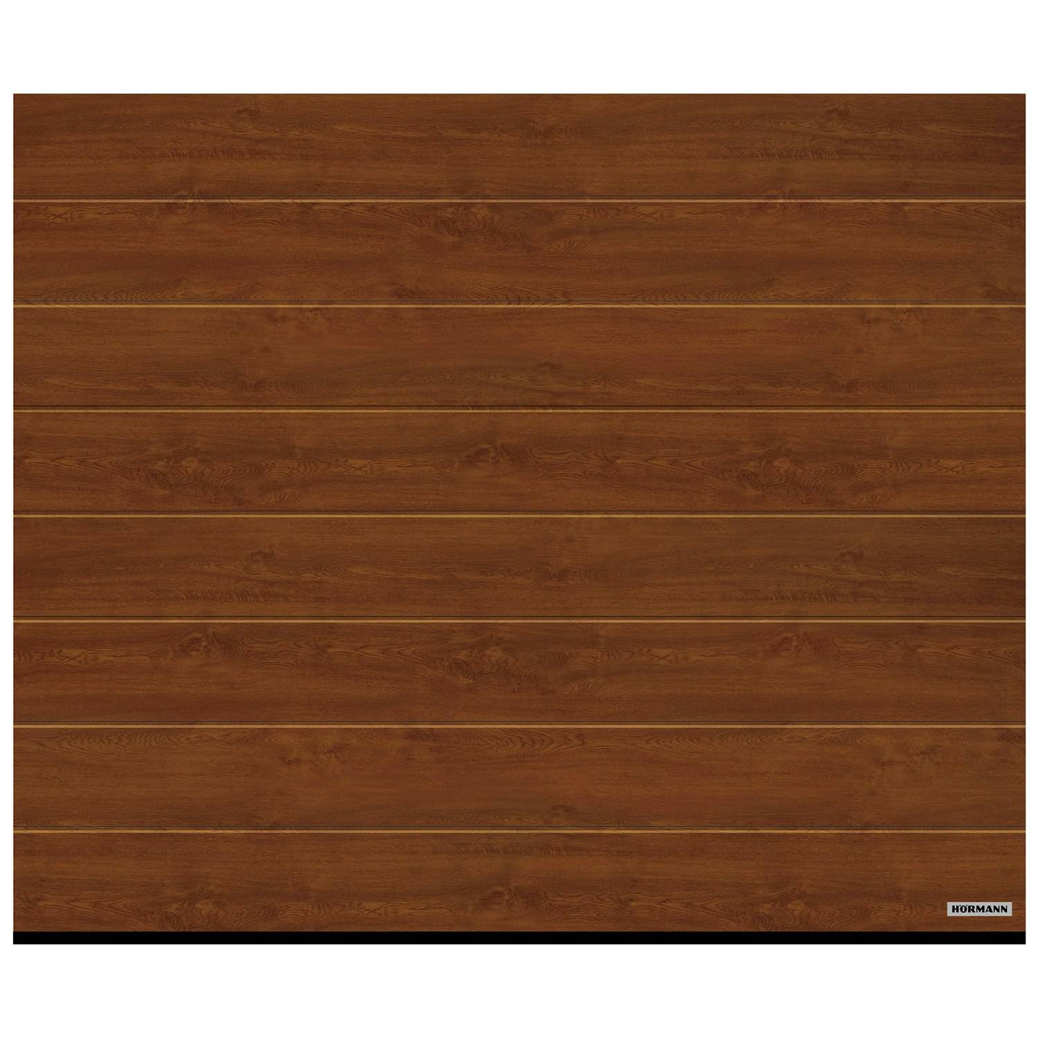 Garageport Hörmann RenoMatic Decocolor BxH: 2375x2000, M-Profil, Dark Oak