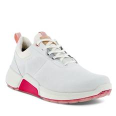 Ecco Golf Biom H4 Dame Golfsko Hvid/Sølv/Pink Str. 39 - Golfsko