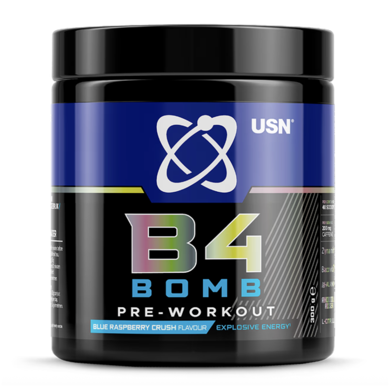 B4 Bomb Preworkout (300 g), Bedst før 27.09.2026
