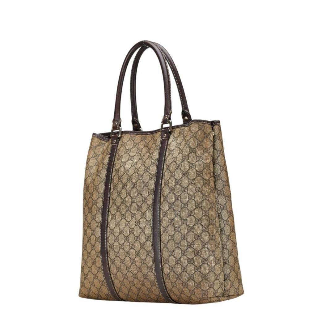 Gucci Vintage Tote Stl. - Totebags Från Magasin - Beige (L 36cm x W 35cm x D 13.5cm)
