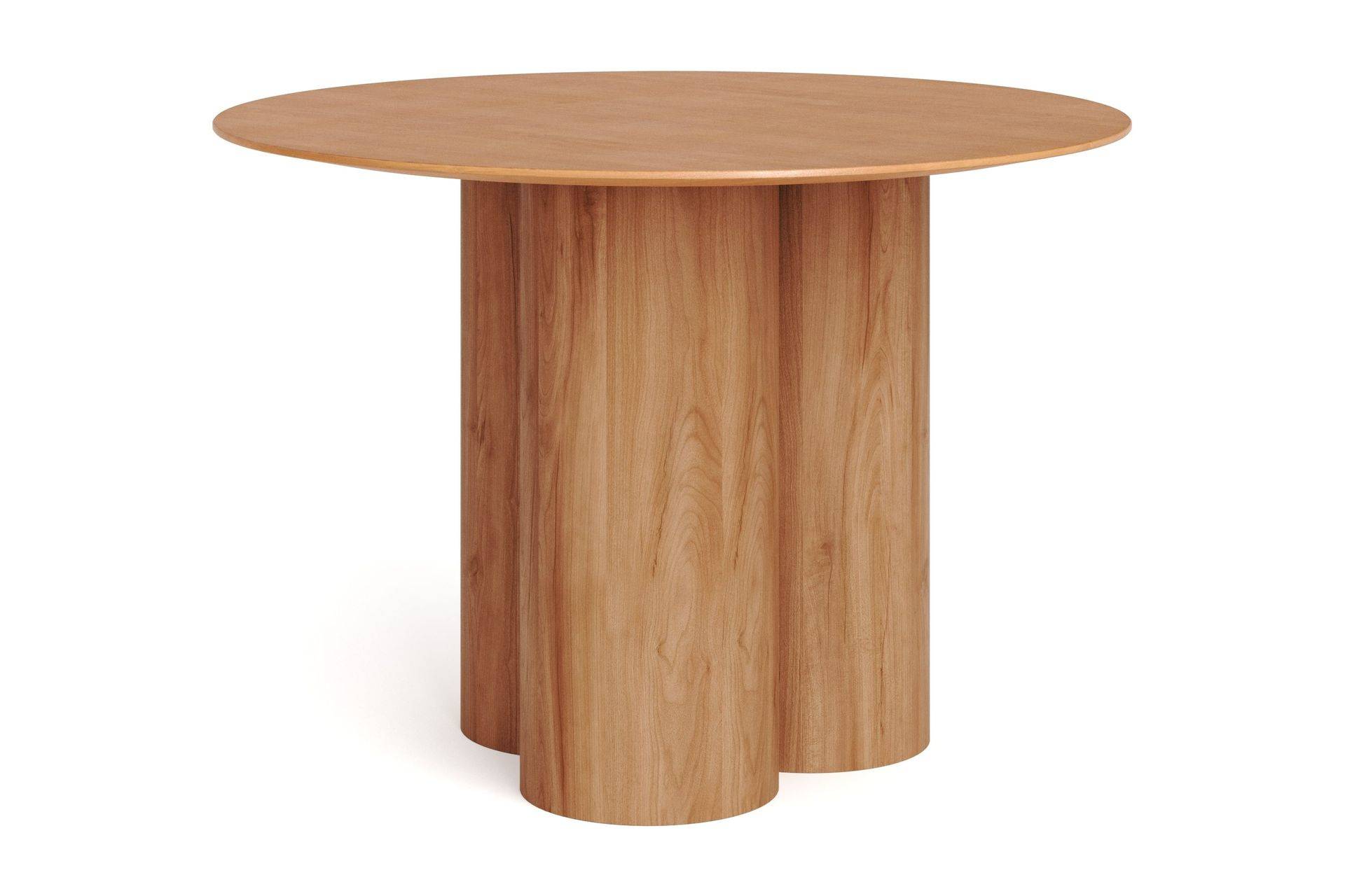 Bark Juno Runt Matbord ø110 cm Fanér - Ek & köksbord Brun Träfanér