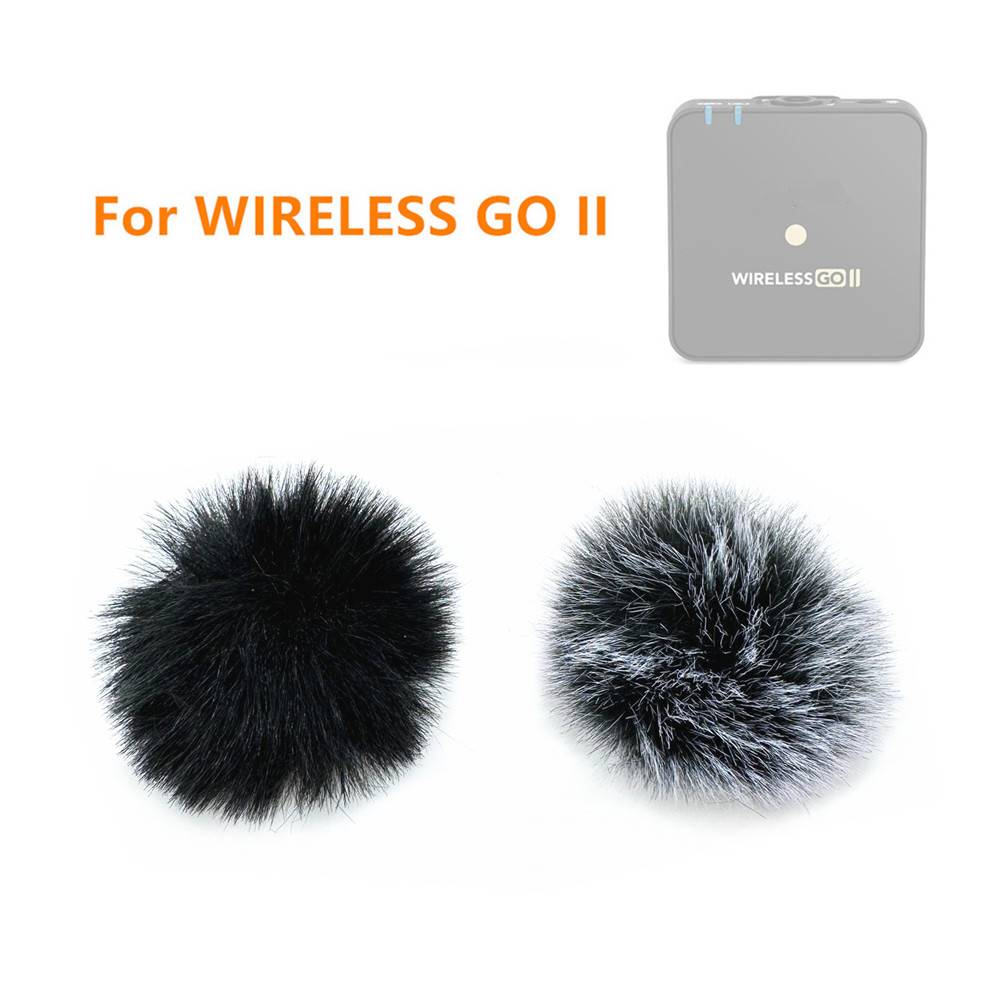 Wireless GO II III Microphone Windscreen Outdoor Cover Windshield Muff Wind Shield Deadcat for Rode WIRELESS GOII GOIII 2nd