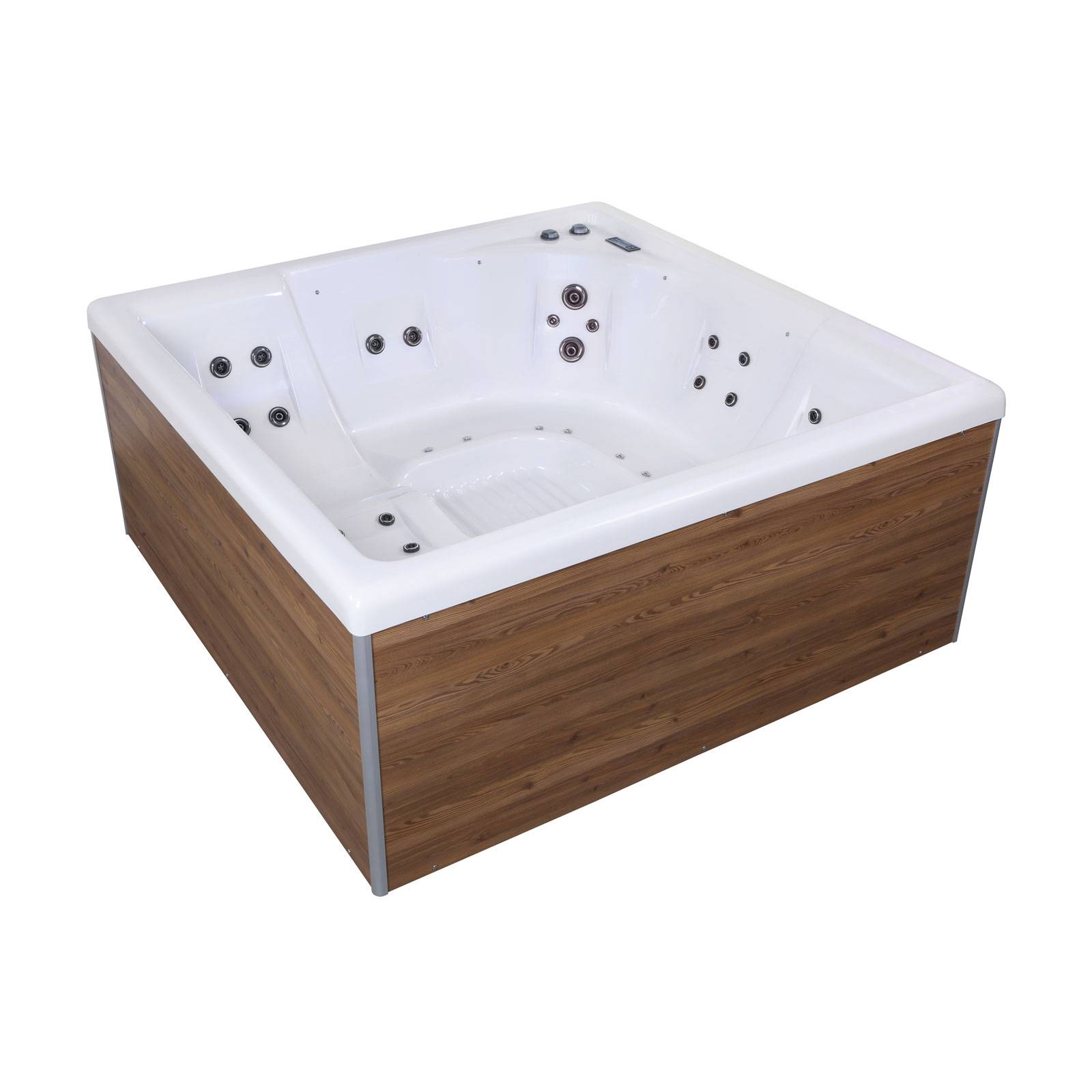OKA Wave 2 5 personers spa - Dark Stone