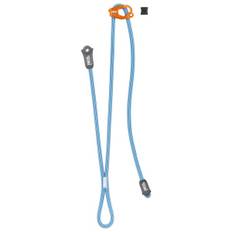 Petzl Dual Connect Adjust Båndslynge størrelse One Size farve blå