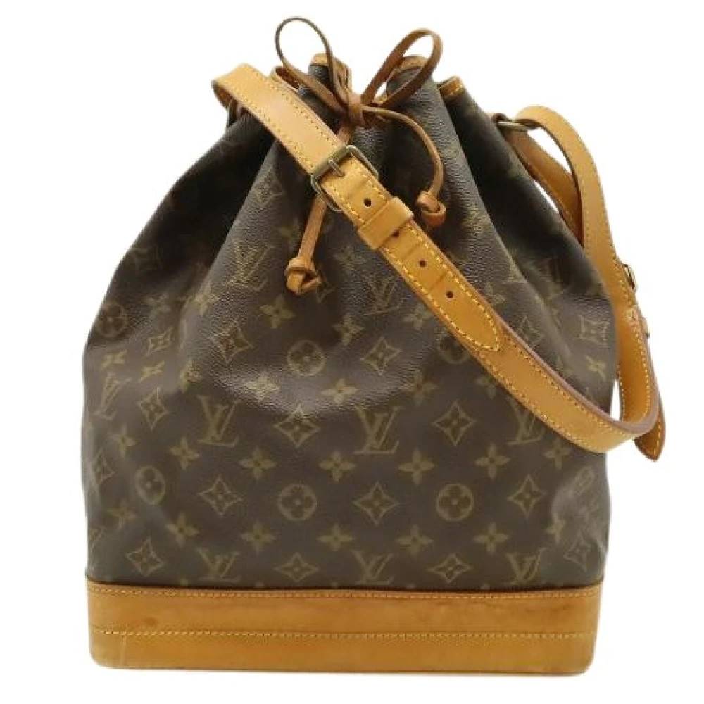 Louis Vuitton Vintage Pre-owned Monogram Noe Shoulder Bag - Vintage - Dame - Brun - ONE SIZE - Uld