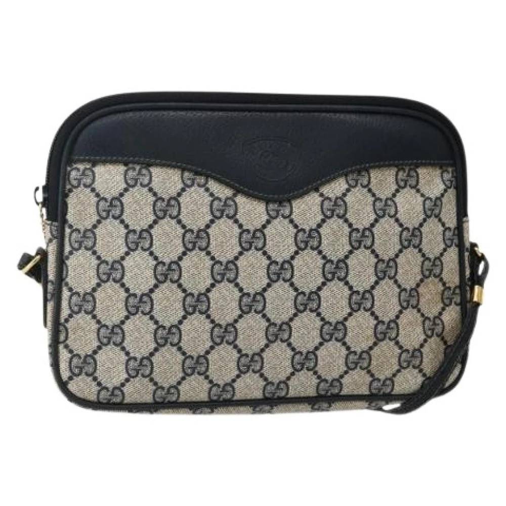 Gucci Vintage Pre-owned Vintage Cross Body Taske - Vintage - Dame - Blå - ONE SIZE -