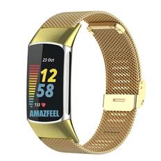 Mesh Bracelet Fitbit Charge 5 Gold