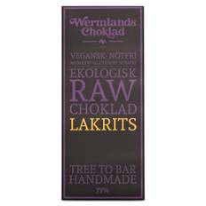 WermlandsChoklad Rawchoklad �KO, 50 g, Lakrids