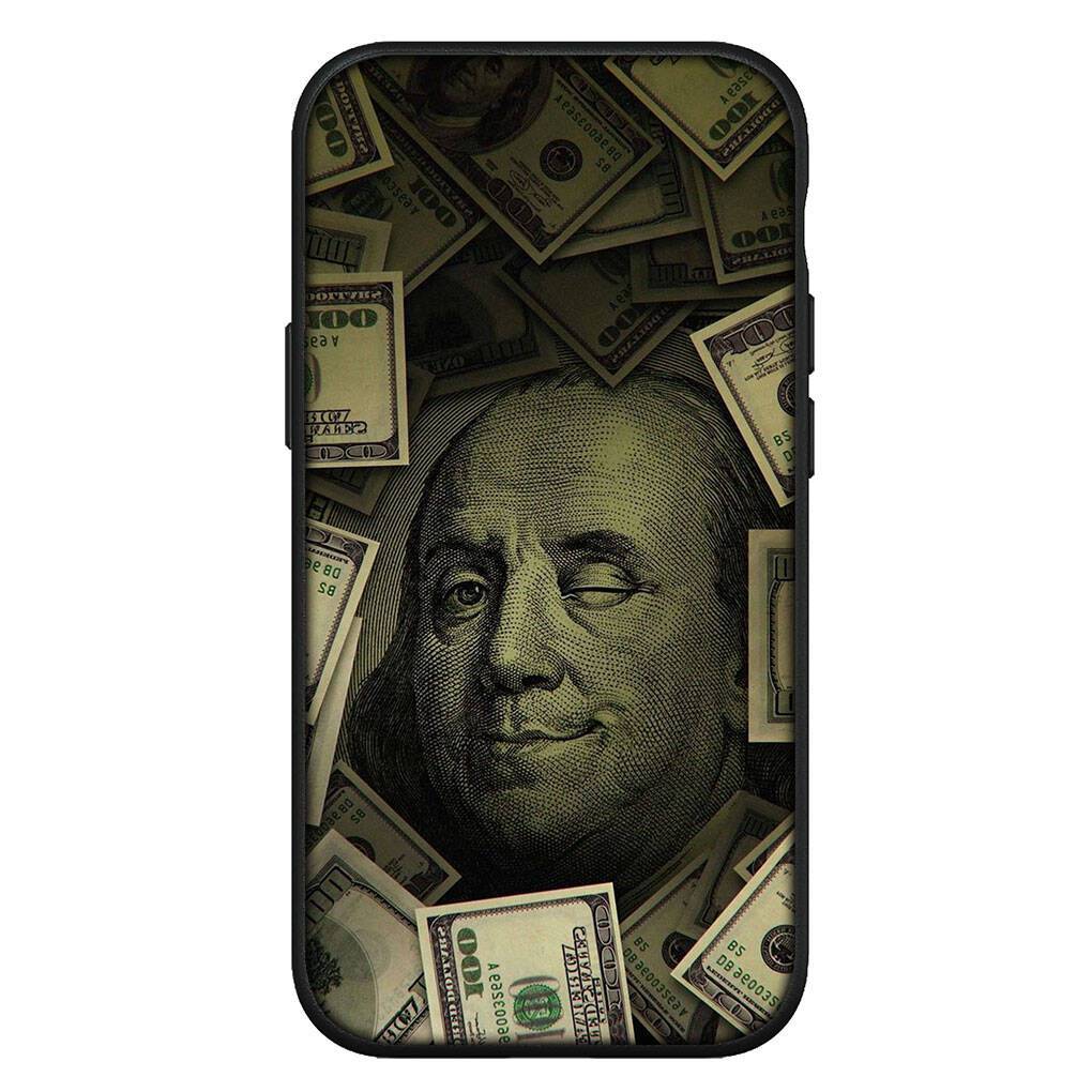 for Motorola Moto Edge 70 60 50 G54 G86 Samsung Galaxy S25 iPhone 17 16 15 Xiaomi Redmi Note 14 Pro Max Phone Case Money 100 Dollars Wallpaper Cover for Samsung Galaxy A26 5G aero