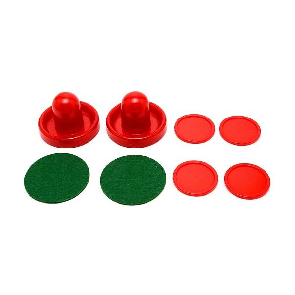 Airhockey-Schieber und -Pucks aus Kunststoff
