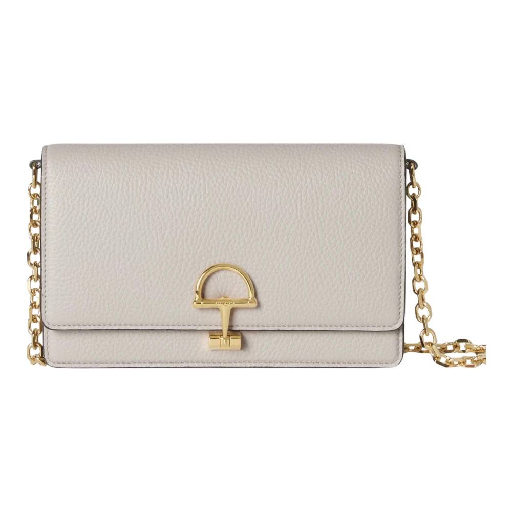 Gucci - Half Horsebit plånbok på kedja Accessoarer  - Dam - ONE Size - Bomull -