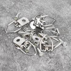 50Pcs Picture Frame Hanger Iron Photo Wall Hanging Hook Art Work Supplies 22-53mmc Type