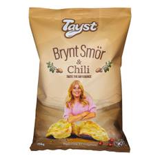 Tayst Brunet Smør & Chili Chips - 150 gram