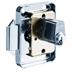 Assa Abloy Lås RB1632 Krom OP m/blik-ring / ST