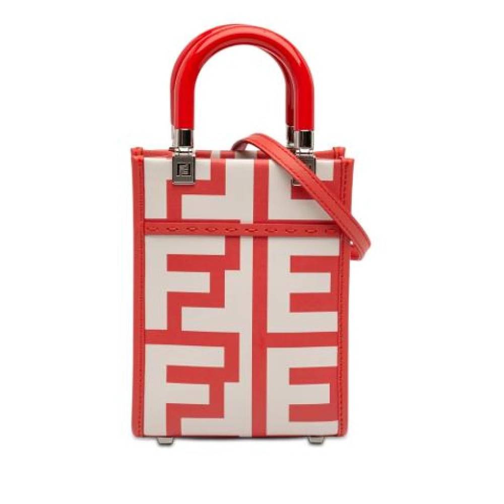 Fendi Vintage Pre-owned Sunshine Shopper Tote - Vintage - Dame - Flerfarvet - ONE SIZE - Uld