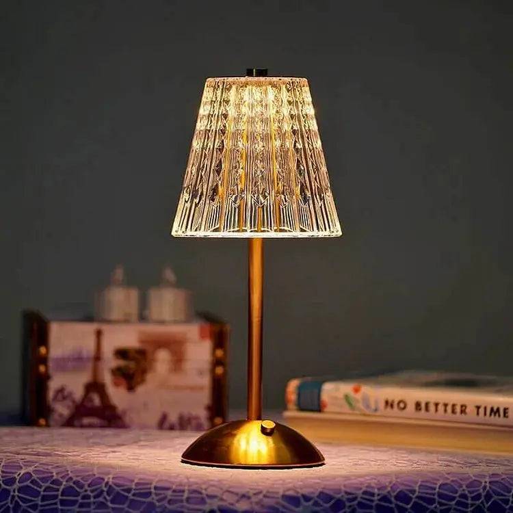 Clarion Luxe - Opladdningsbar Trådlös Touch Bordslampa - B