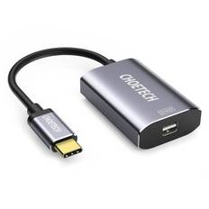 Choetech - HUB-M06 - USB-C till mini DisplayPort-adapter (Thunderbolt 3-kompatibel) - 4K@60HZ - 60W PD