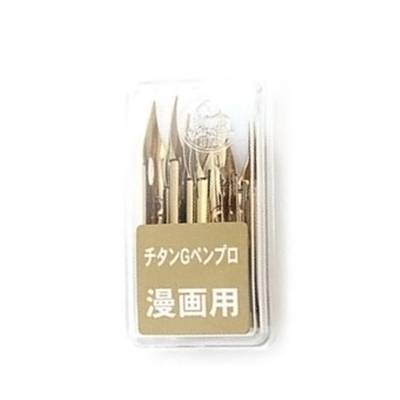 Zebra Fountain Pen Typ G - 10 titanguldspets