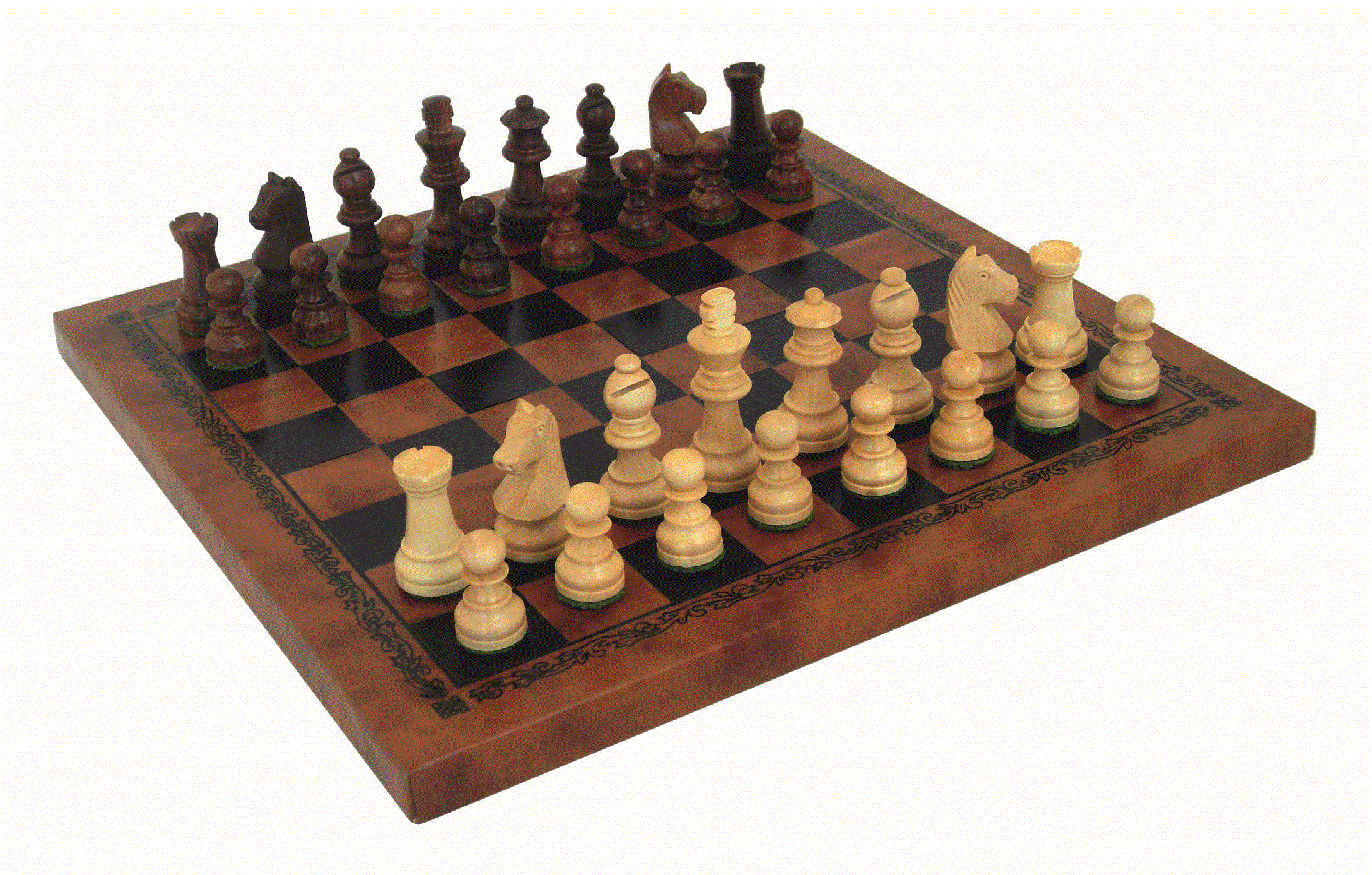 Komplett Schackset 26x26 cm