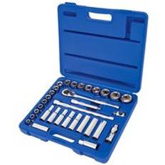 Laser Socket Set 1/2&#34;D (32pc)