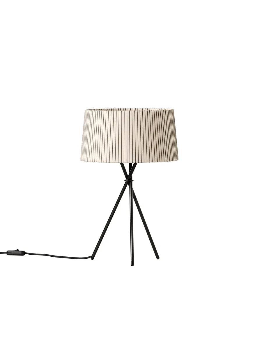 Tripode Bordlampe, diplomatica stripe fra Santa and Cole M3 - Jacobsen Plus