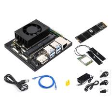 Waveshare Jetson Orin Nano AI Development Kit for Embedded and Edge Systems,with 8GB Memory Jetson Orin NANO Module,Free 128 GB NVMe Solid State Drive,Meet the Needs of Large AI Project Development