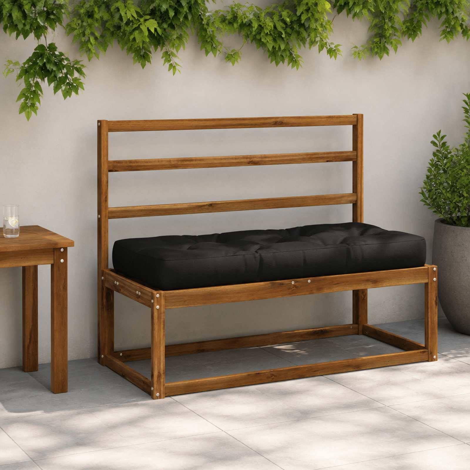 Palle sæde pude VIANEN 100% polyester Sort 120 x 40 x 12 cm