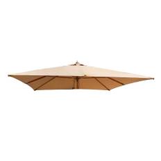 Hoffmann Parasol dug Cappuccino LØS Luksus – 300 x 300 cm