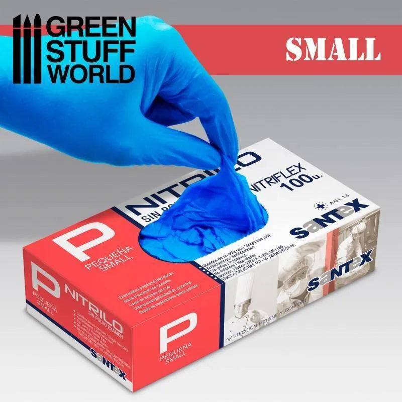 Nitrile Gloves - Small (Green Stuff World)