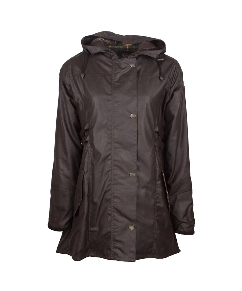 Oxford Blue Katrina Oilskin Dame Jakke - XL