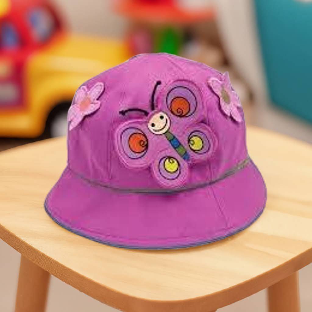 Solhatt för Barn - Fjäril Storlek 1-5år: M 3-4år ca 56cm