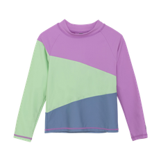 Color Kids Pige Badebluse UV 50+ - Iris Orchid - 140