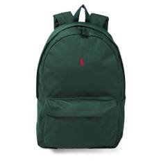 Polo Ralph Lauren Kids Logo canvas backpack - green - One Size