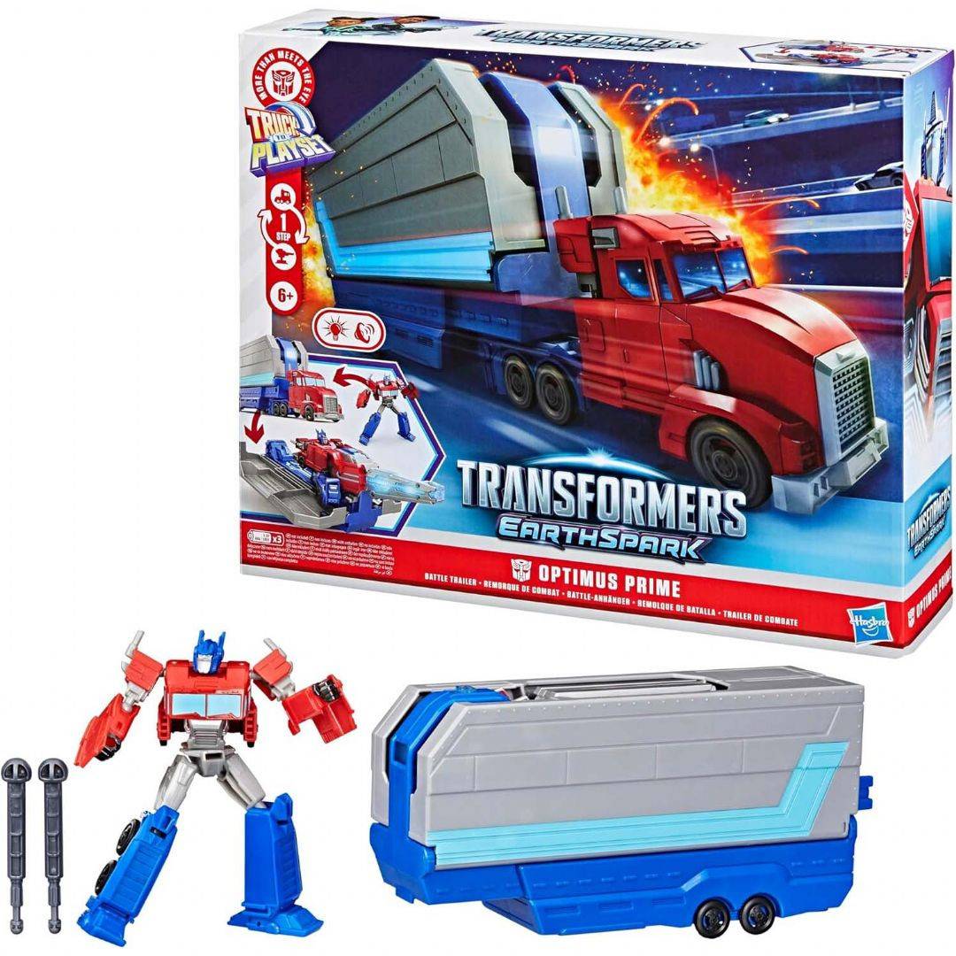 Transformers Optimus Prime Trailer Barbie Actionfigurer G0750