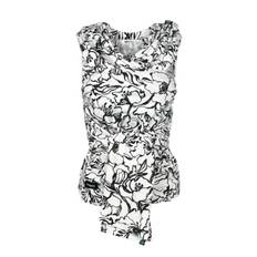 Najell wrap bärsjal petals black, stl M