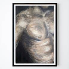 Abstrakt Poster: Stoic Strength av Jenny Nielsen