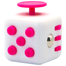 Fidget Cube White/Pink