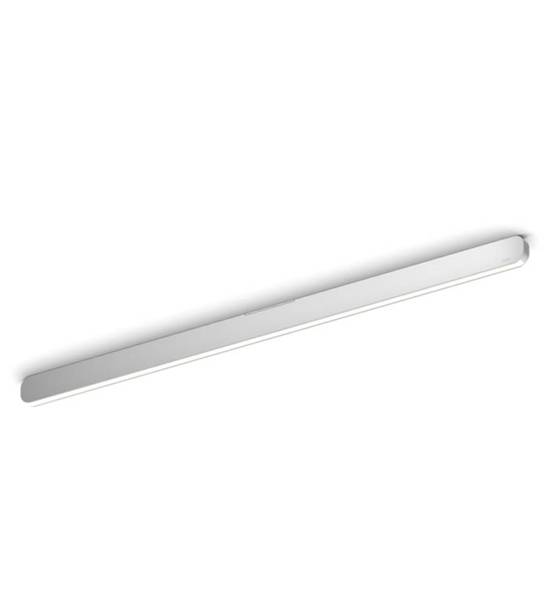 Occhio Mito alto 100 up smal loftlampe, mat sølv, air