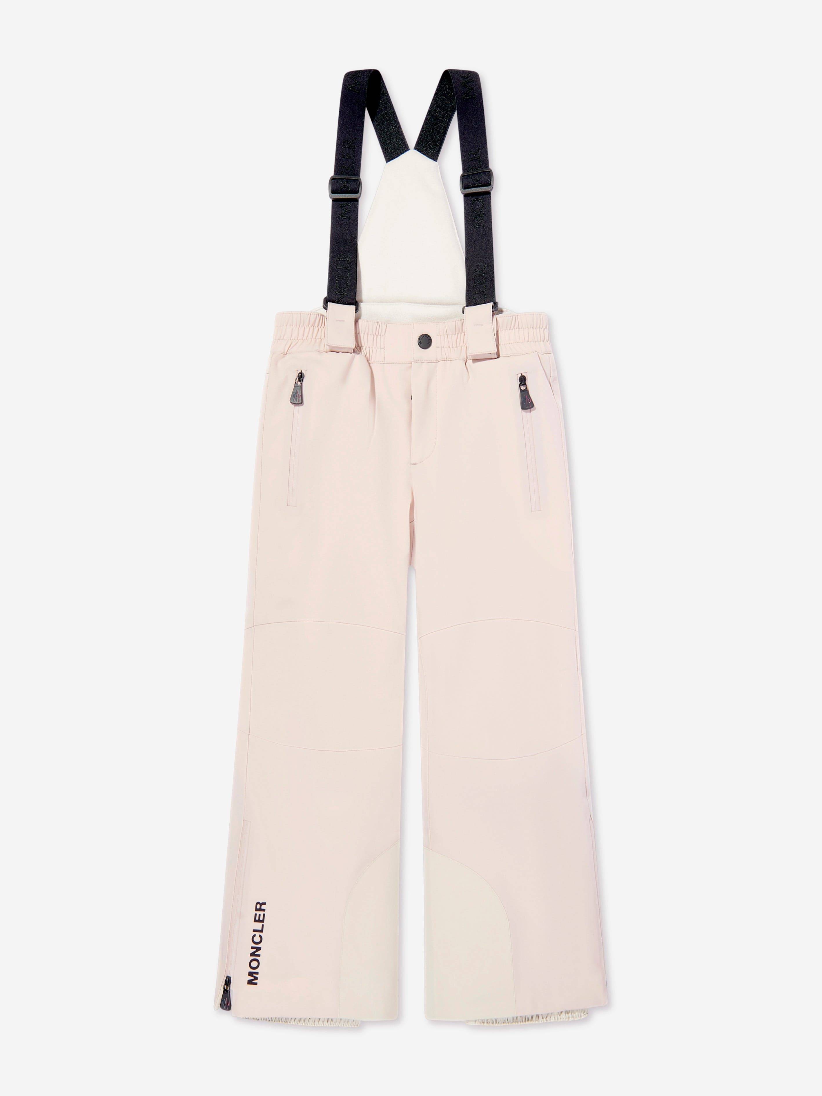 Moncler Enfant Girls Grenoble Ski Trousers in Pink - Pink / 12 Yrs (12 Yrs)