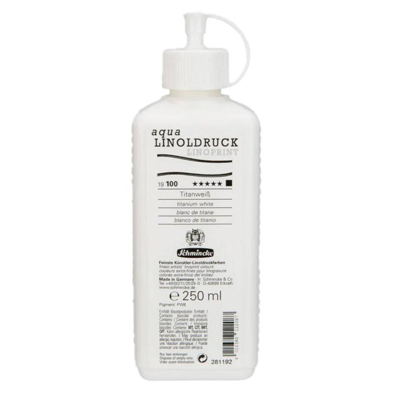 Schmincke Aqua Lino 250ml titanium white