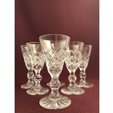 Kosta Boda - Tjugo Rut - 6 st Snaps glas design Fritz Kallenberg