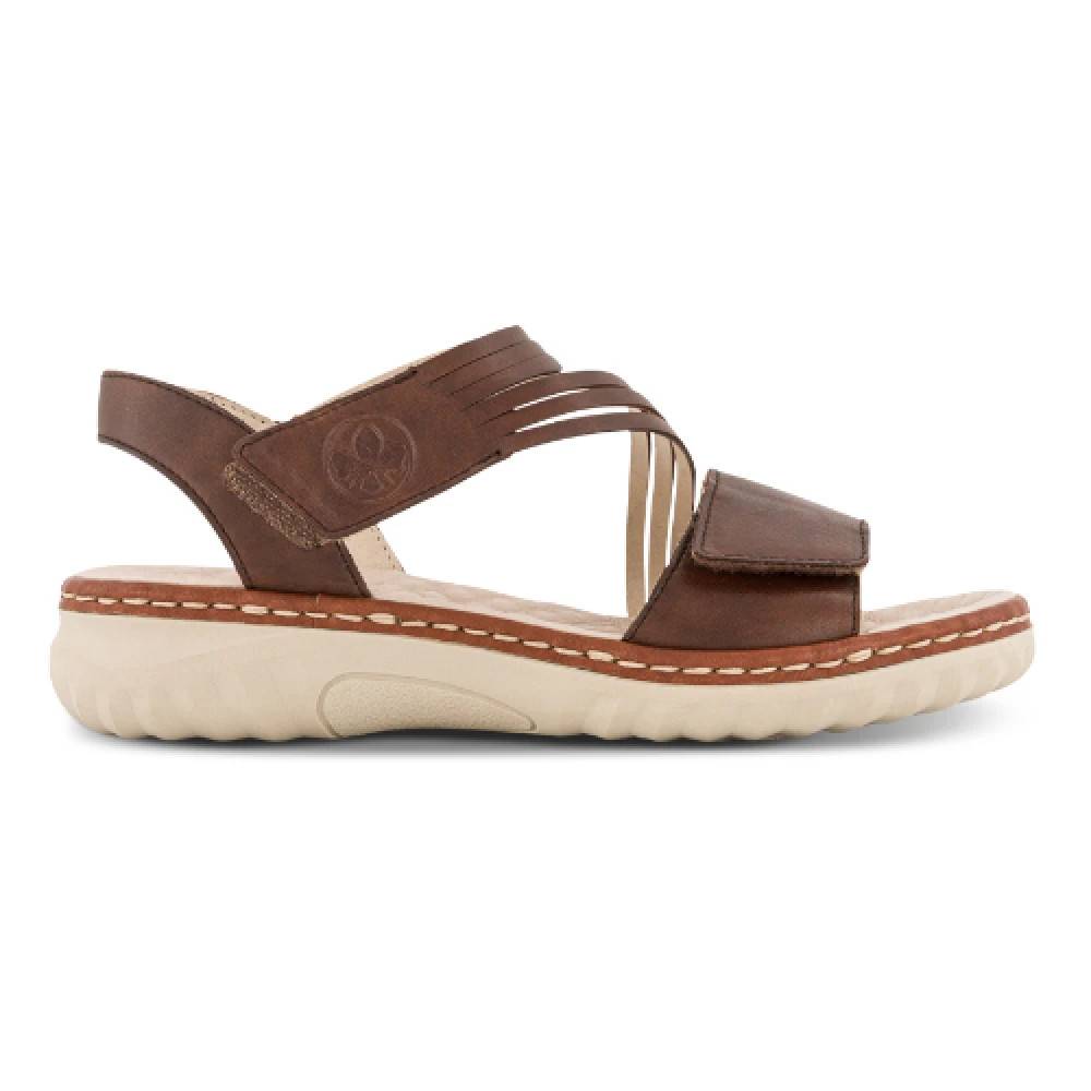 Rieker - Comfort Wedge Sandal Skor - Dam - 37 EU - Läder