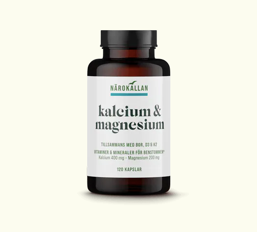 Kalcium & Magnesium 120 kapslar Närokällan