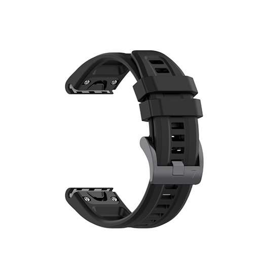 Garmin QuickFit 26mm - ACTIVE™ Velo Silikone Rem - Sort