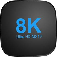 Transpeed Android 13 TV Box 8K - miracast, dual wifi, Bluetooth, HDMI, Trådlöst
