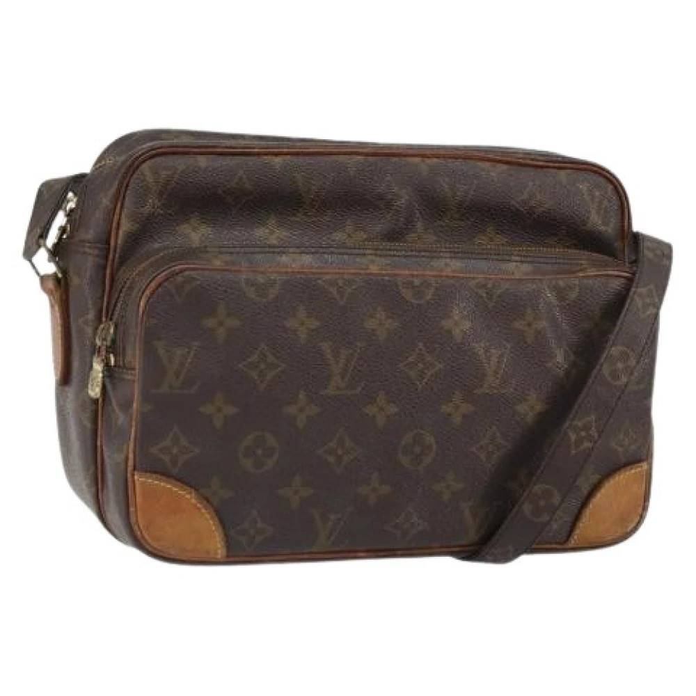 Louis Vuitton Vintage Pre-owned Canvas Cross Body Taske - Vintage - Dame - Brun - ONE SIZE -