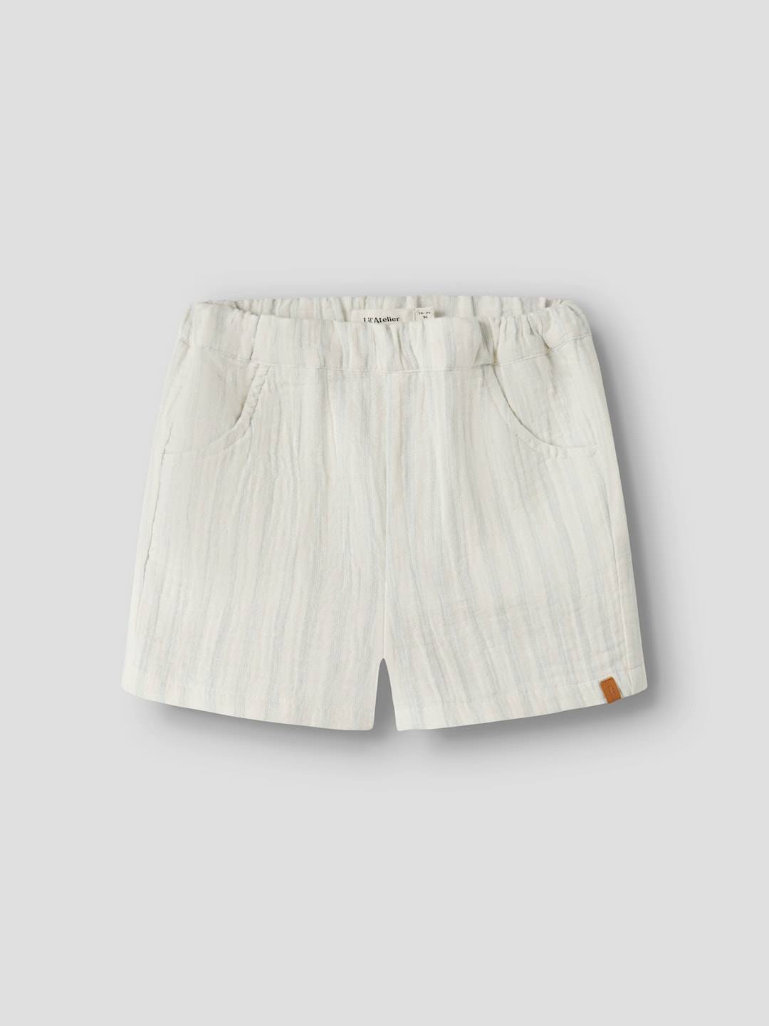 Lil’ Atelier Shorts Coconut Milk Coconut Milk 92 cm Hvid 92 cm Drenge